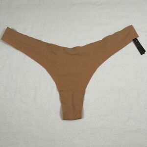 SKIMS Fits‎ Everybody Thong DTH-0104 Panty Underwear Ochre 4X NWT Womens